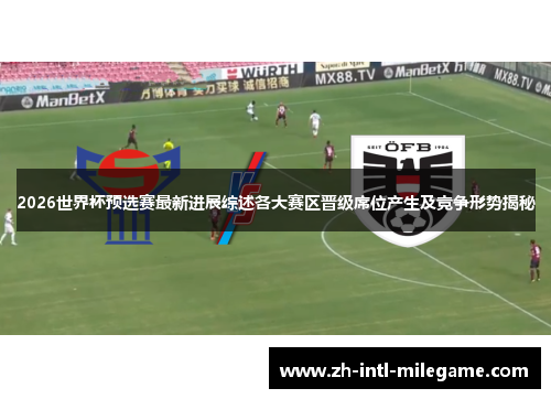 2026世界杯预选赛最新进展综述各大赛区晋级席位产生及竞争形势揭秘 2026世界杯预选赛最新进展综述各大赛区晋级席位产生及竞争形势揭秘